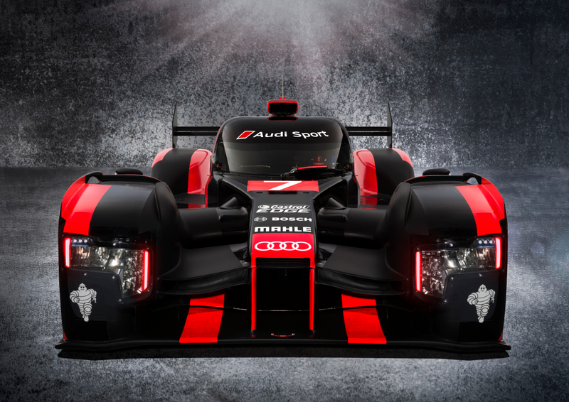 Illustration for article titled The New Audi R18 Is Here And Its Livery Is Just As Mean As The Car